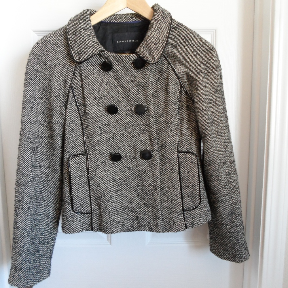 Banana Republic Tweed Coat